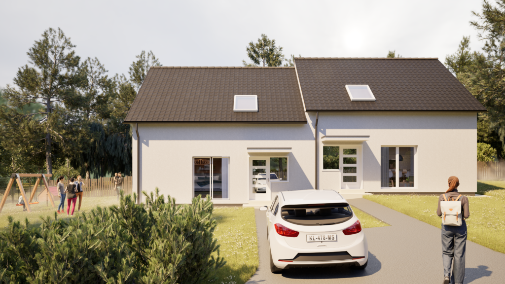 🏡✨ AZ UTOLSÓ ELÉRHETŐ ÚJ ÉPÍTÉSŰ IKERHÁZ KOZÁRMISLENY EGYIK LEGKERESETTEBB RÉSZÉN! ✨🏡